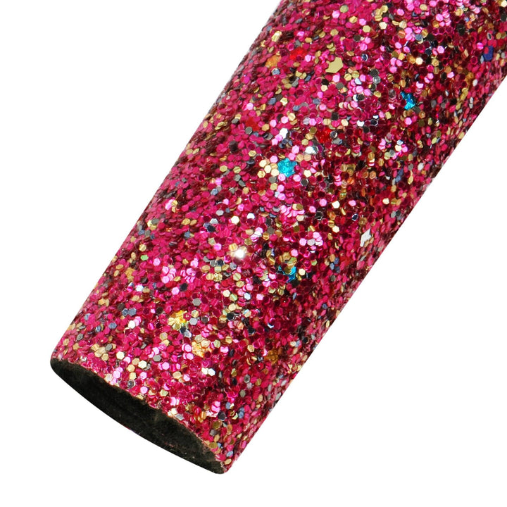 Lisslune | Shimmering Chunky Glitter Vinyl Craft Sheets - Ultimate Crafting Fun