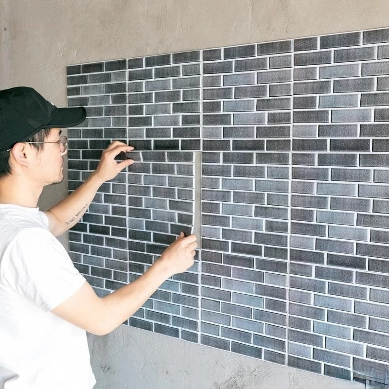 Lisslune | 3D Self-Adhesive Cobblestone Wall Stickers