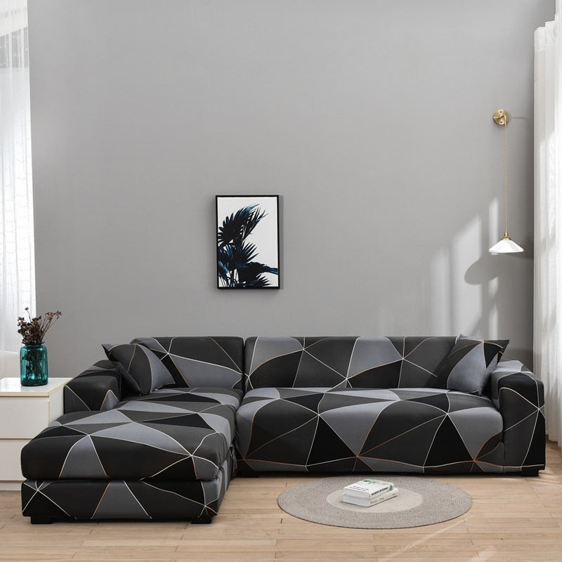 Lisslune | Modern Non-slip Colorful Elastic Sofa Cover