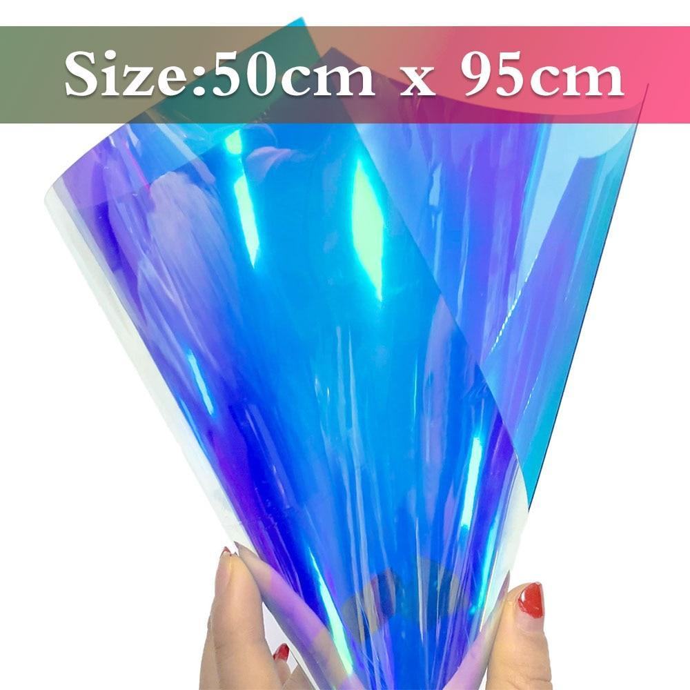 Lisslune | Holographic Iridescent PVC Craft Sheet