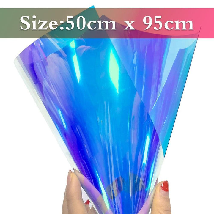 Lisslune | Holographic Iridescent PVC Craft Sheet