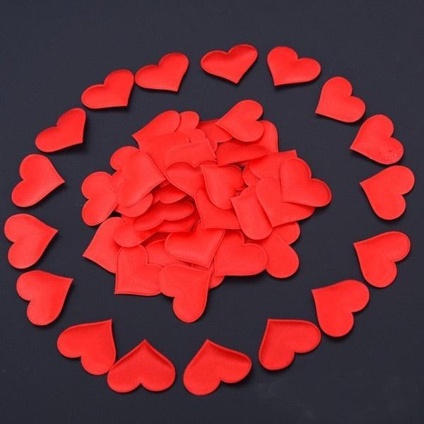 Lisslune | Romantic Heart-Shaped Petals Set: Perfect for Weddings and Valentine's Celebrations
