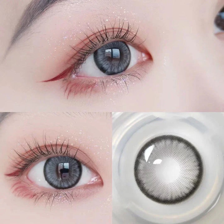 Rynx | 1 Pair Color Contact Lenses Color Lens Eyes Pupils Beauty Colored Lenses Myopia Contact Lenses Makeup Lenses with Diopters