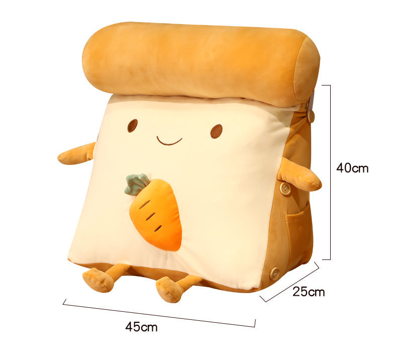 Lisslune | Fruity Toast Bread Comfy Pillow