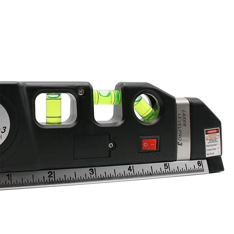 Lisslune | Laser level with measuring tape