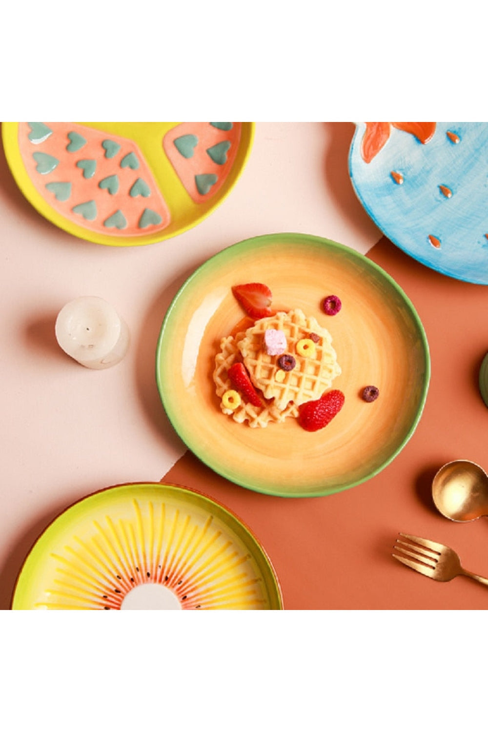 Lisslune | Ceramic salad plate