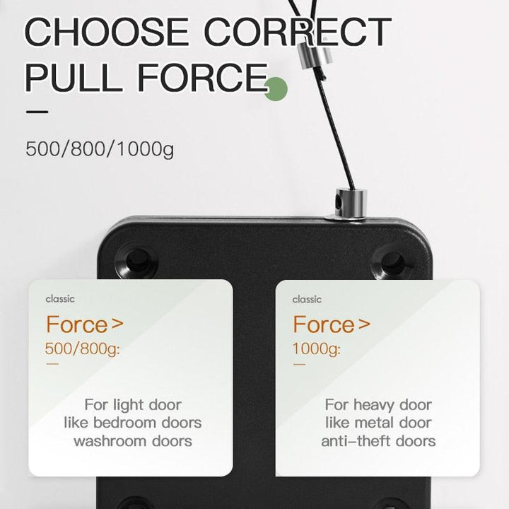 Lisslune | Silent Soft-Close Automatic Sliding Door Closer Kits with Adjustable Force Settings