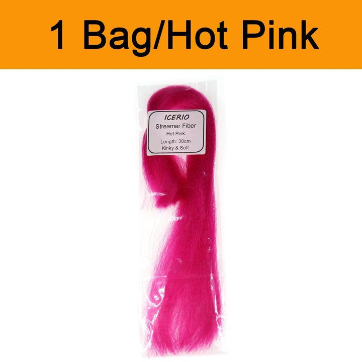 Lisslune | Transform your fly fishing with the ultimate perch streamer fiber kit - 01pack Kinky Fly Fibers