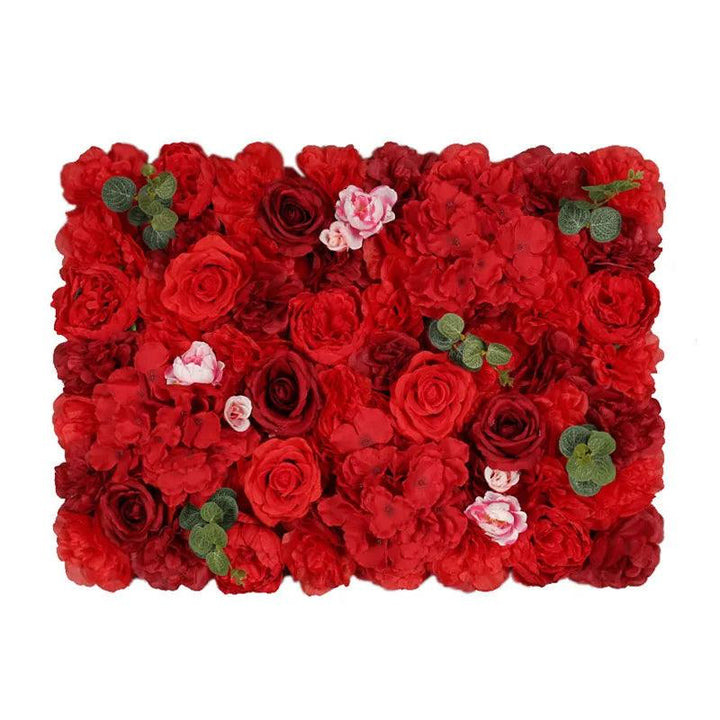 Lisslune | Elegant Flower Wall Art Handmade with Cotton, Silk and Artificial Flowers