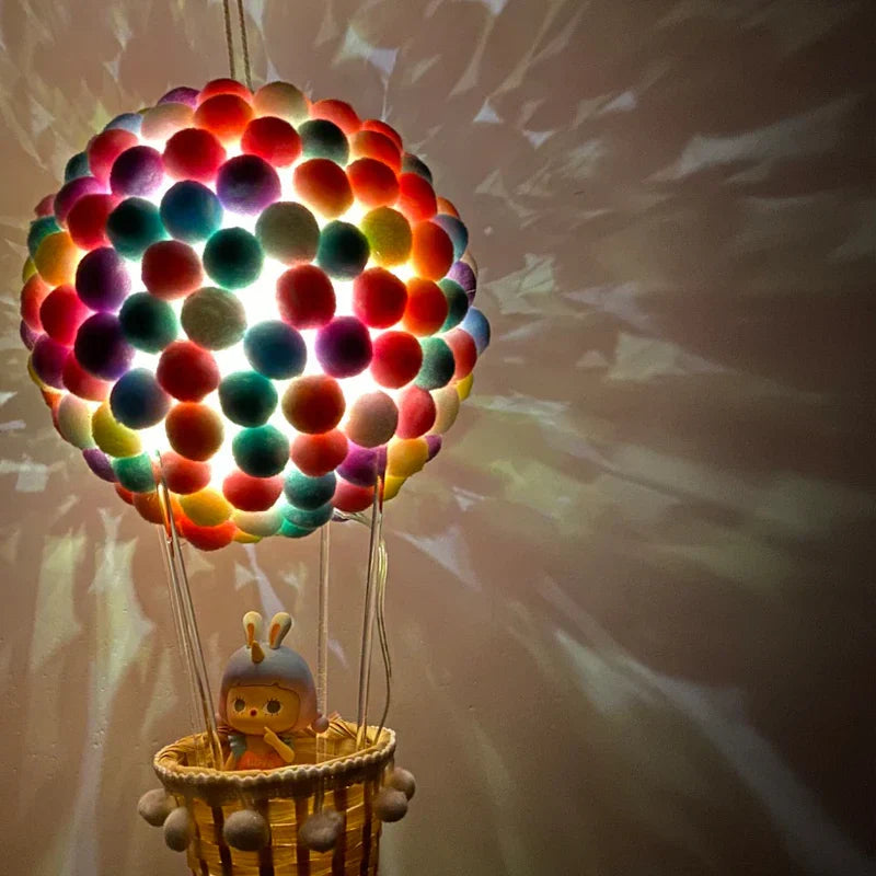 Lisslune | DIY Hot Air Balloon-Shape Flying Animals Night Lamp