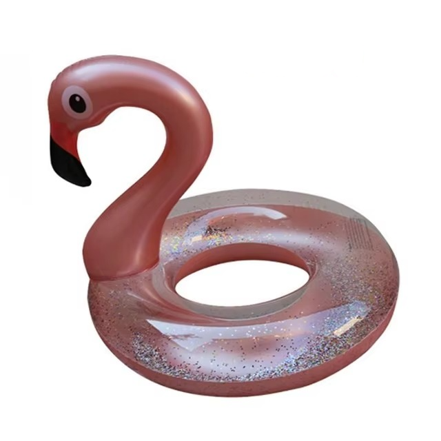 Lisslune | Pink Flamingo Inflatable Pool Float for Summer Fun