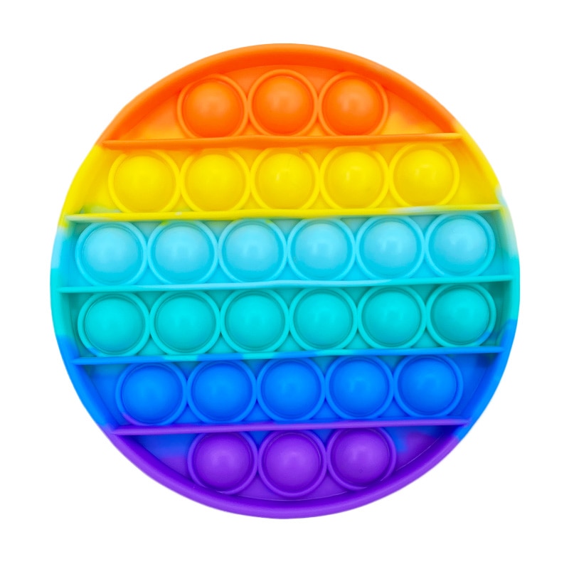 Lisslune | Plop It Rainbow Pop Up Fidget Game Finger Game