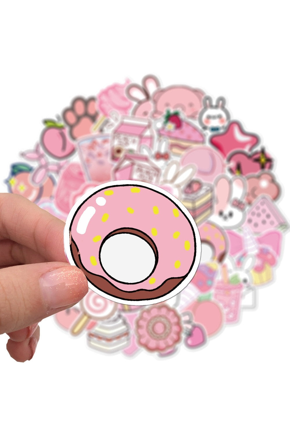 Lisslune | Pink Sticker Set