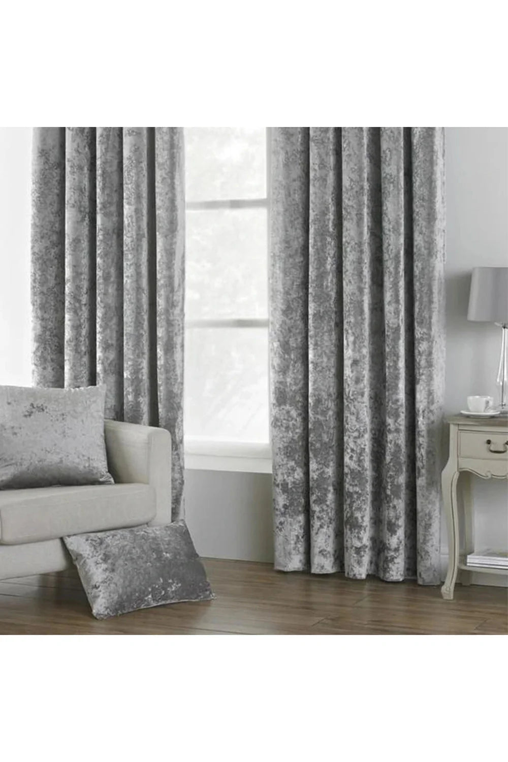 Lisslune | gray velvet cushion cover