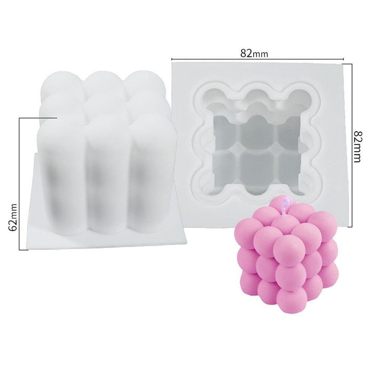 Lisslune | DIY Silicone Mold Set for Candles, Wax Melt, and Soap Creations