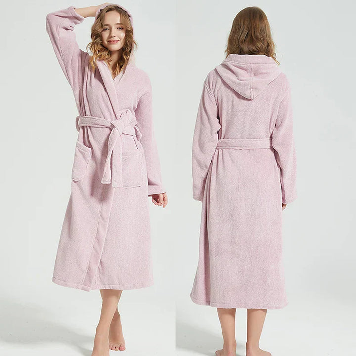 Lisslune | SpaLux – Cotton bathrobe with hood
