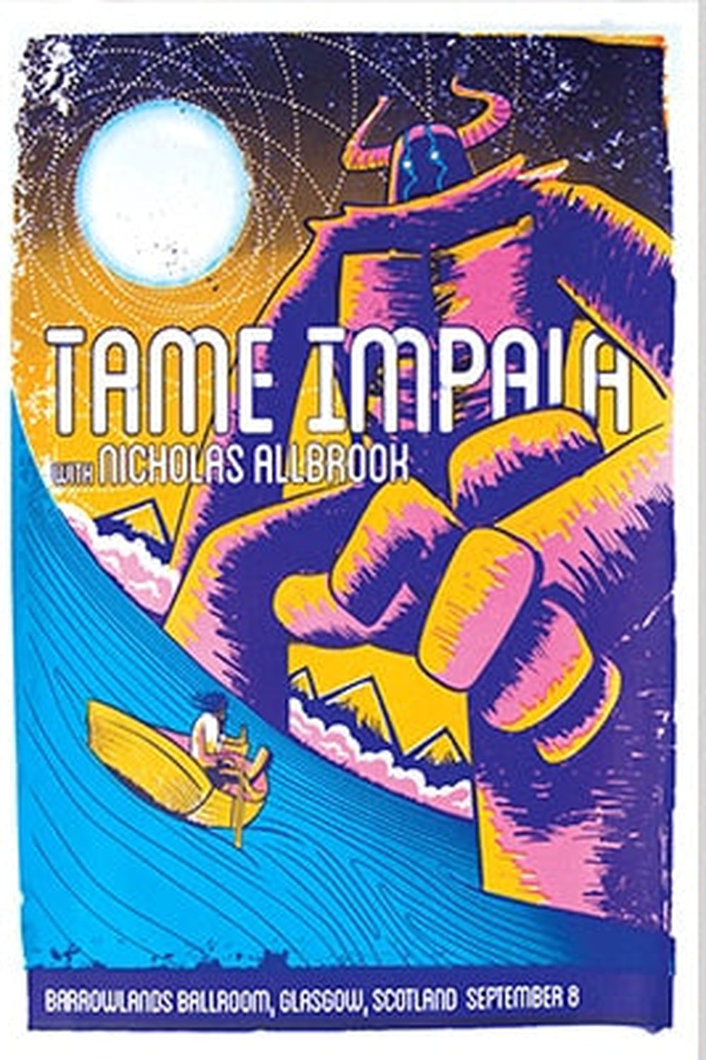 Lisslune | Impala Psychedelic Poster