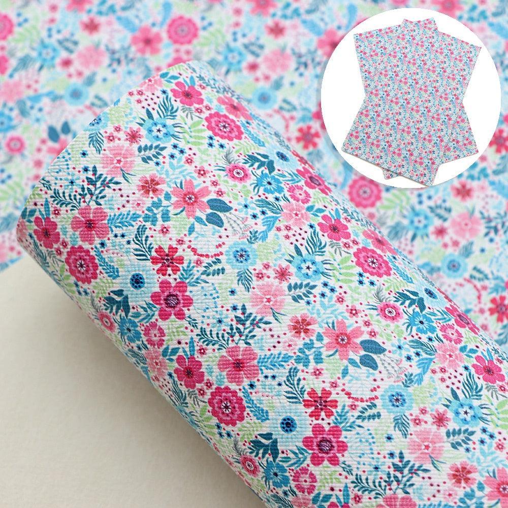 Lisslune | Floral Fantasy Synthetic Leather Craft Kit - Ignite your DIY imagination