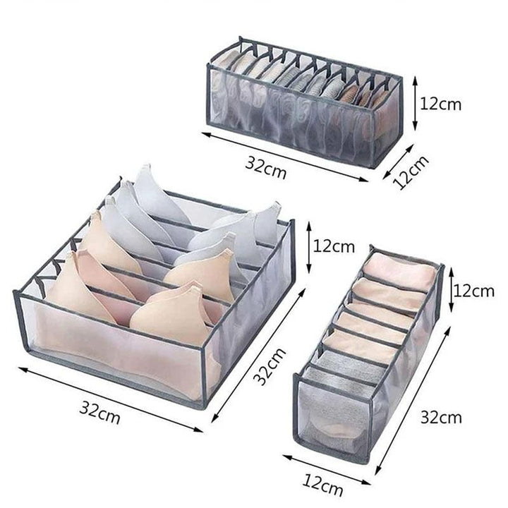 Lisslune | Nylon wardrobe organization system with improved storage and ventilation