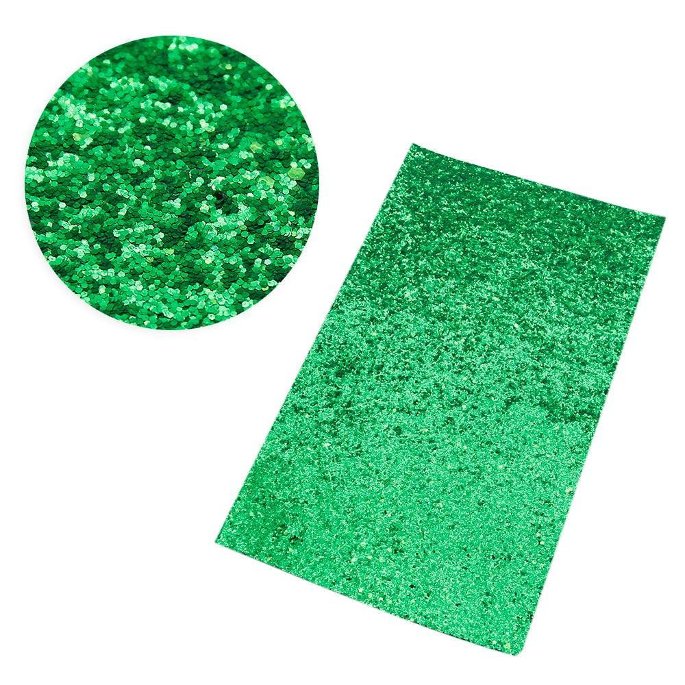 Lisslune | Glamorous Chunky Glitter Synthetic Leather Sheets - Ultimate DIY Craft Material