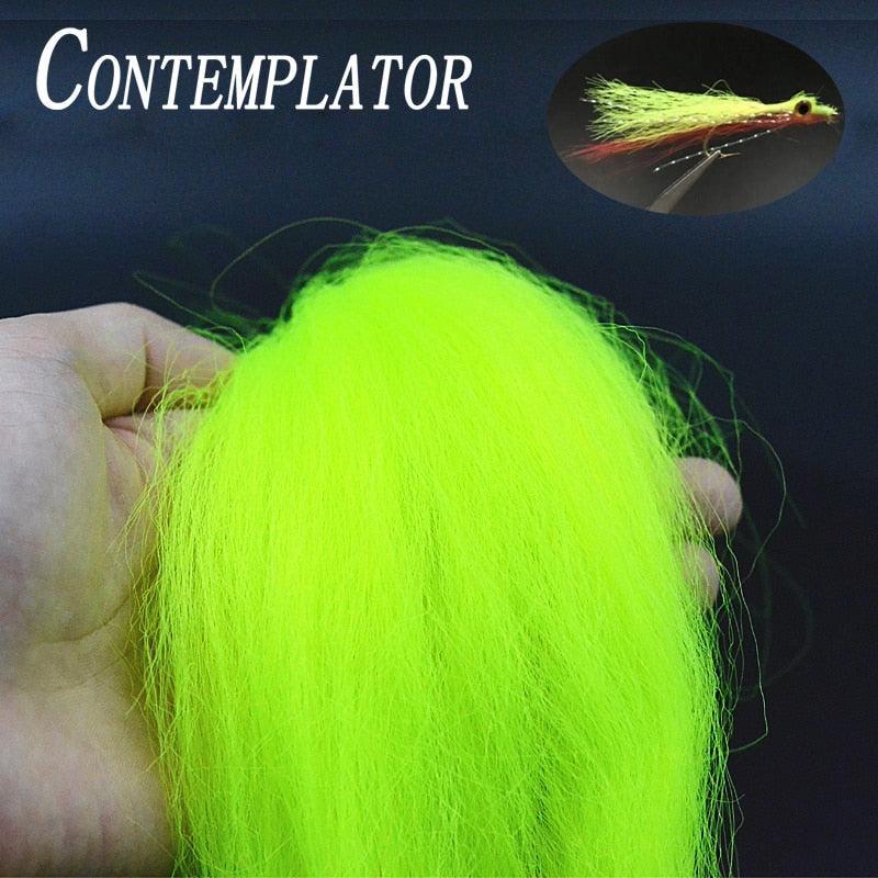Lisslune | Premium Fly-Tying Fiber Set: 12 Vibrant Colors for Creative Streamer Designs