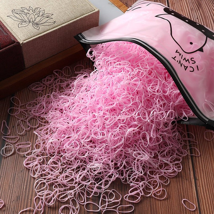 Lisslune | Mini hair bands for toddlers (1000 pieces)