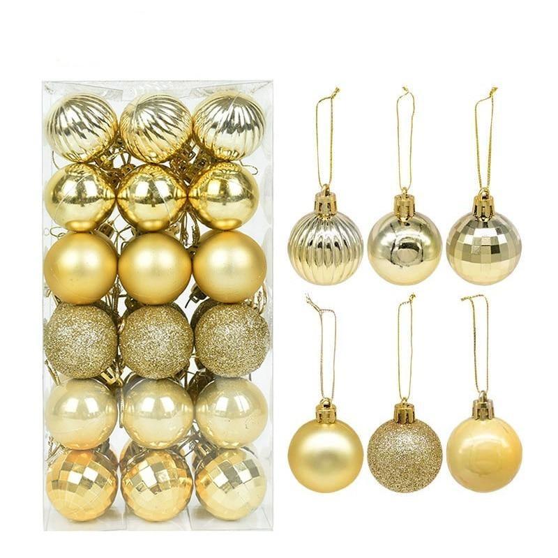 Lisslune | Christmas tree ornaments (24 pieces)