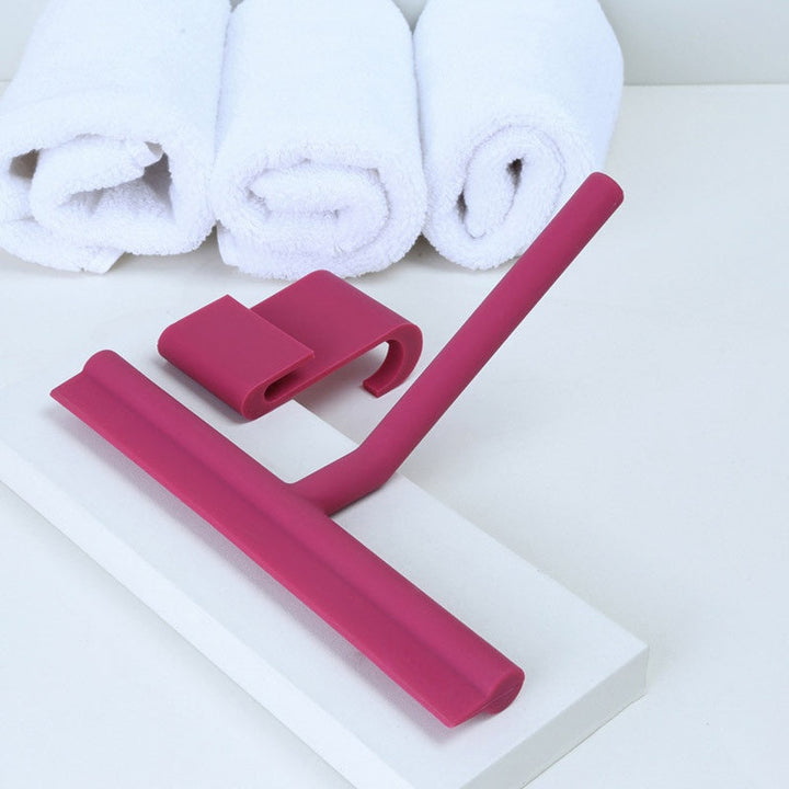 Lisslune | Retro Silicone Wiper for the Shower with Storage Holder