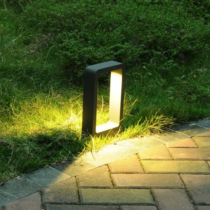 Lisslune | 15W LED garden light: aluminum post lamp for outdoor courtyard, villa landscape lighting