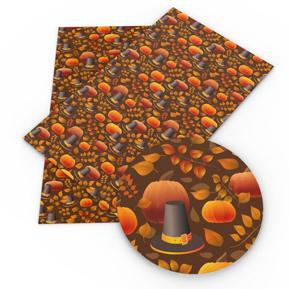 Lisslune | Autumn-inspired premium vegan leather - versatile DIY craft material for creative projects