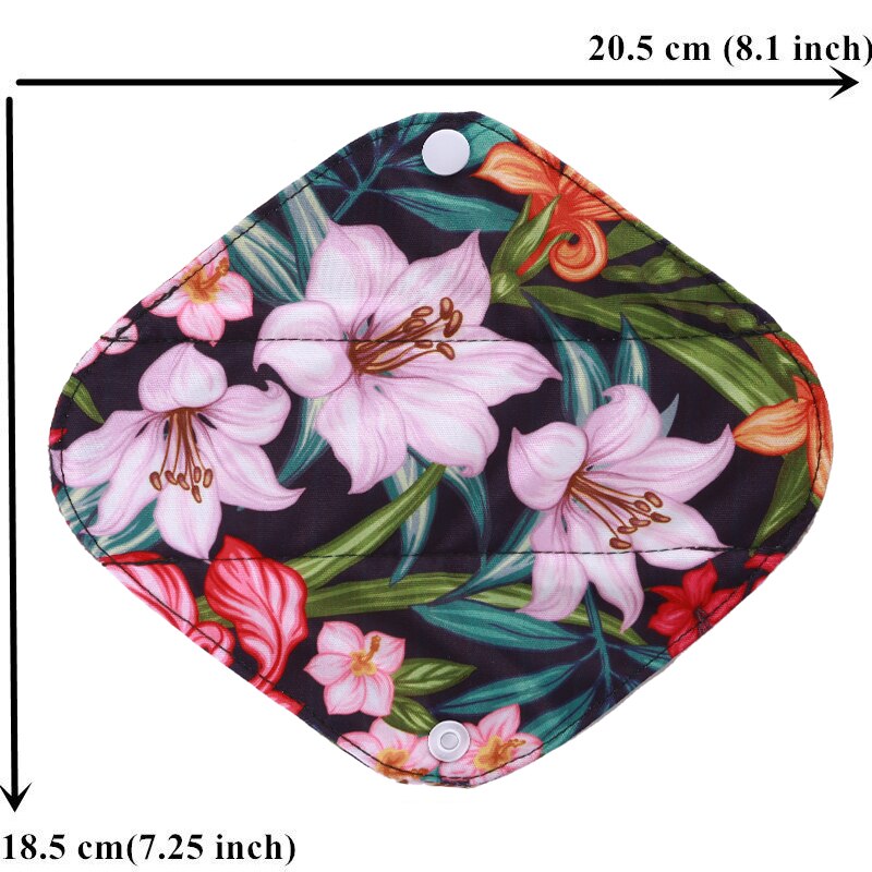 Lisslune | 10 pieces reusable pads - Organic periods reusable pads