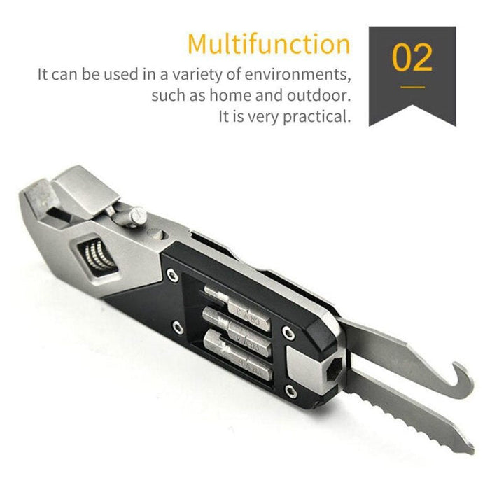 Lisslune | Pro Expert Foldable Stainless Steel Wrench Tool Set