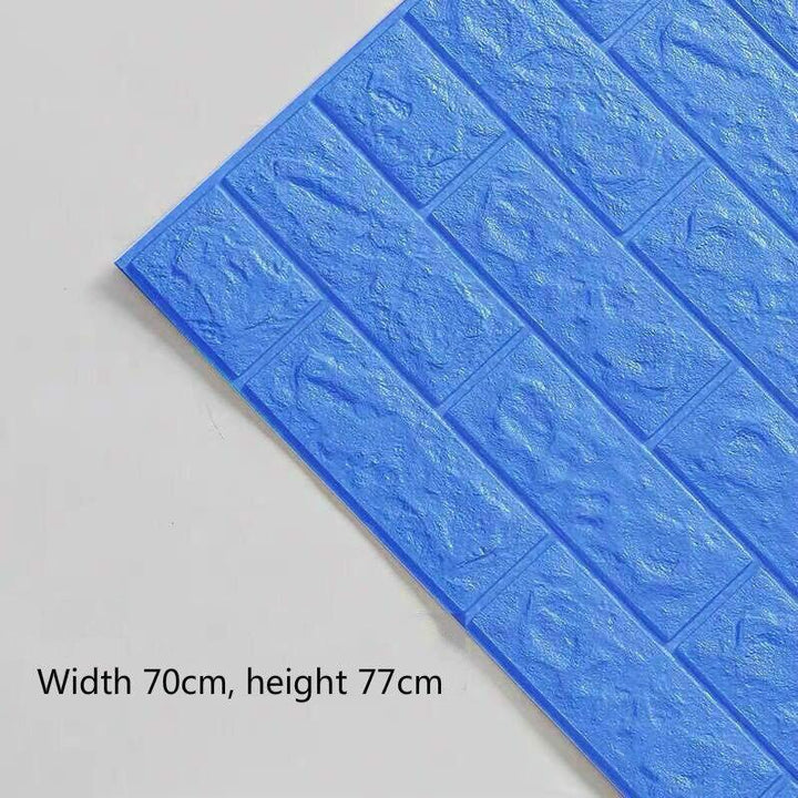 Lisslune | Change your space with chic 3D brick self-adhesive wallpaper - modern minimalism