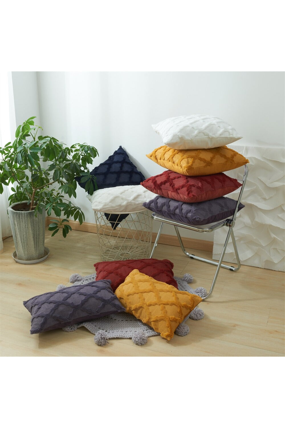 Lisslune | Rattan Plush Pillowcase