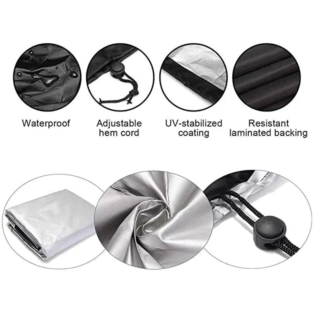 Lisslune | Waterproof Garden Furniture Covers | UV Resistant, Durable & Available in 90 Sizes for Outdoor Patios and Chairs