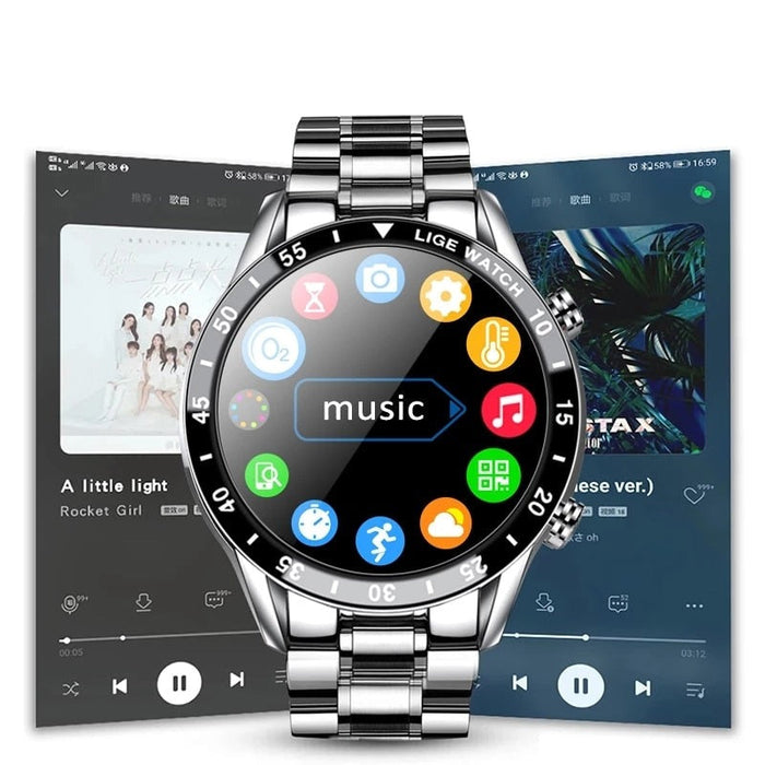 Lisslune | Luxury 4G Smartwatch – Stylish Watch with Calls, GPS & Health Features
