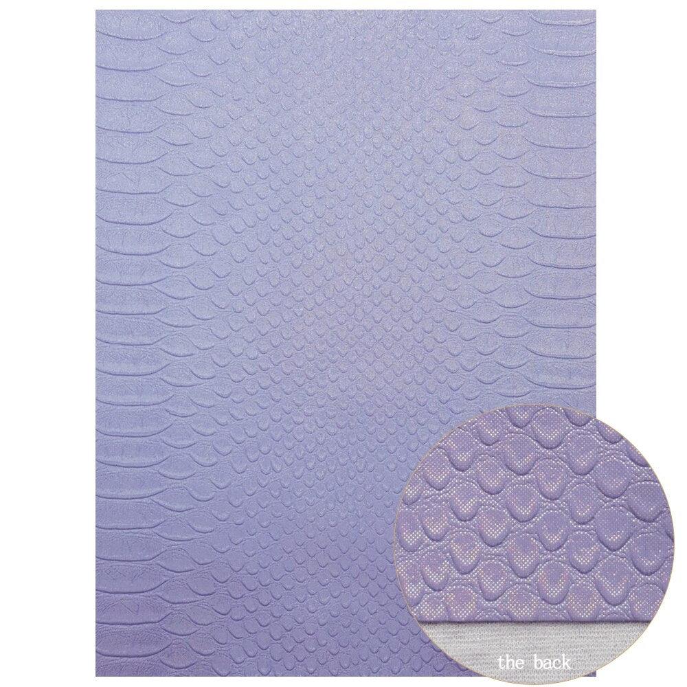 Lisslune | Exquisite Alligator Pattern Vegan Leather Crafting Sheets - Premium DIY Essentials