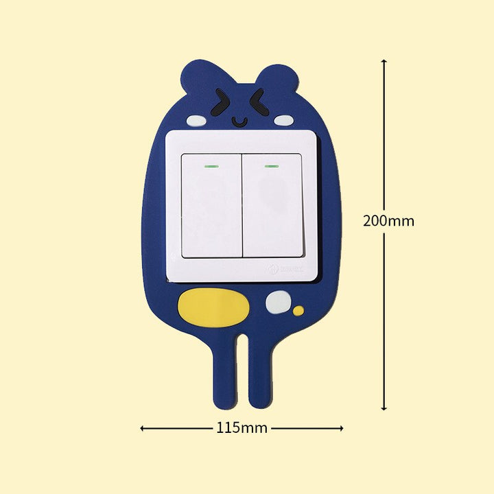 Lisslune | 3D Luminous Cartoon Hook Outlet Sticker