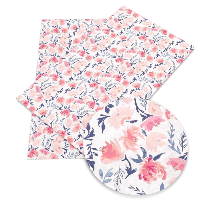 Lisslune | Floral Fantasy Synthetic Leather Craft Kit - Ignite your DIY imagination