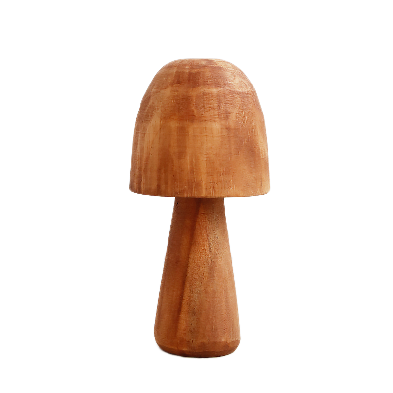 Lisslune | Mushroom Solid Wood Sculpture Home Decor