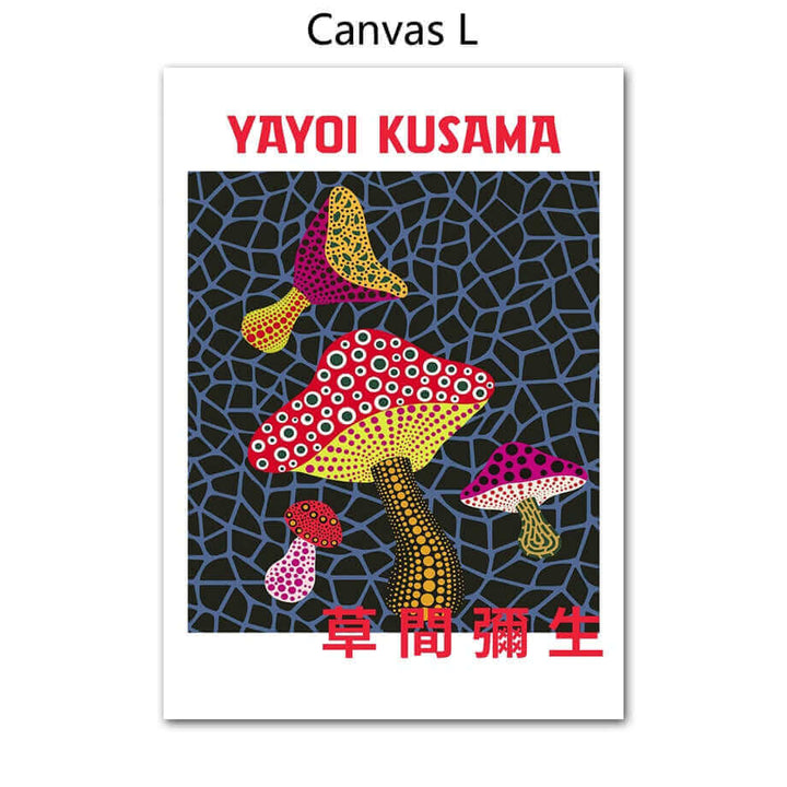 Lisslune | Yayoi Kusama Abstract Premium Poster