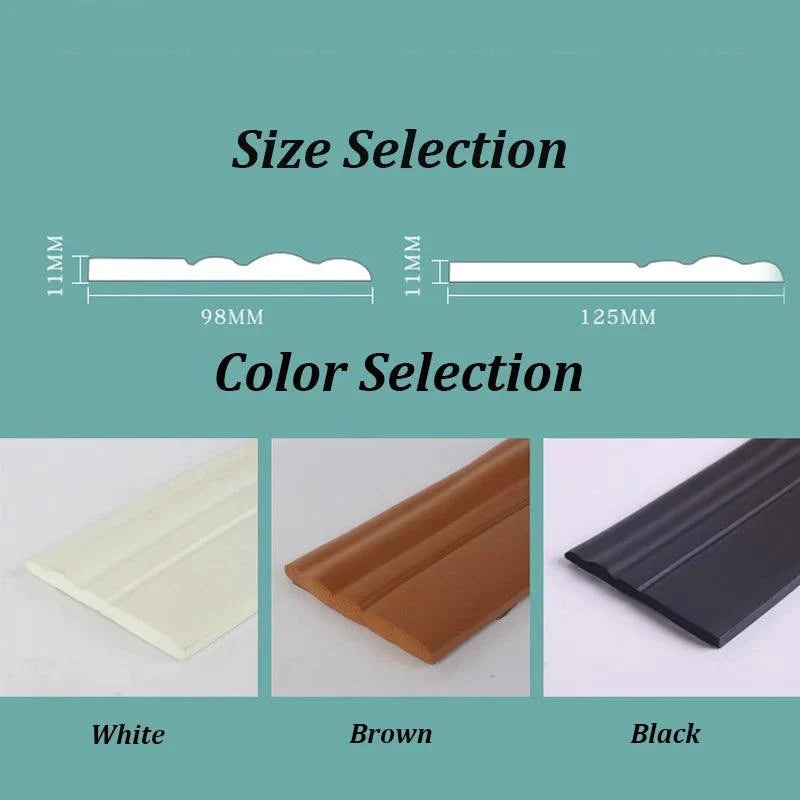 Lisslune | NBR Foam Self-Adhesive Wall Finishing for Stylish Protection and Aesthetic Upgrade