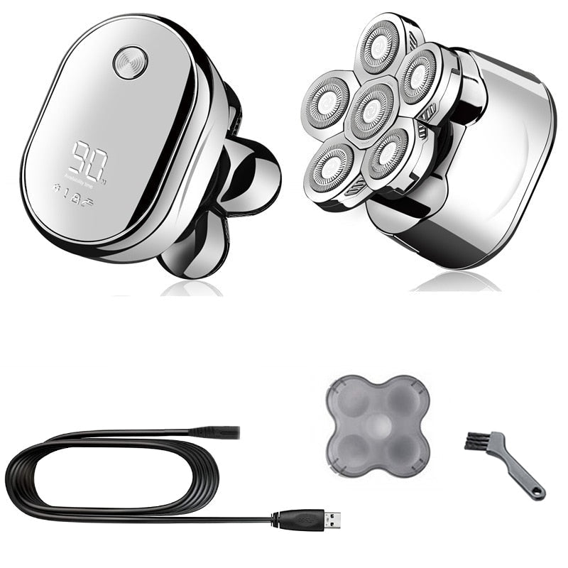 Lisslune | TitanEdge – 6-in-1 Shaver for Face & Head