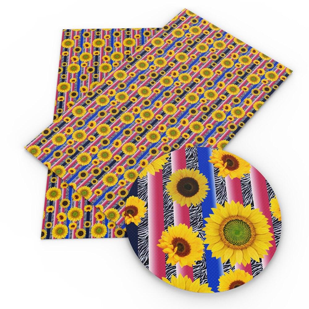 Lisslune | Floral Elegance Synthetic Leather Craft Sheets - Creative Essentials