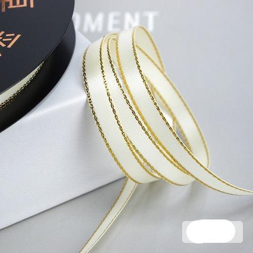 Lisslune | Luxe shimmering satin craft ribbon collection - 50 yards premium quality for DIY masterpieces