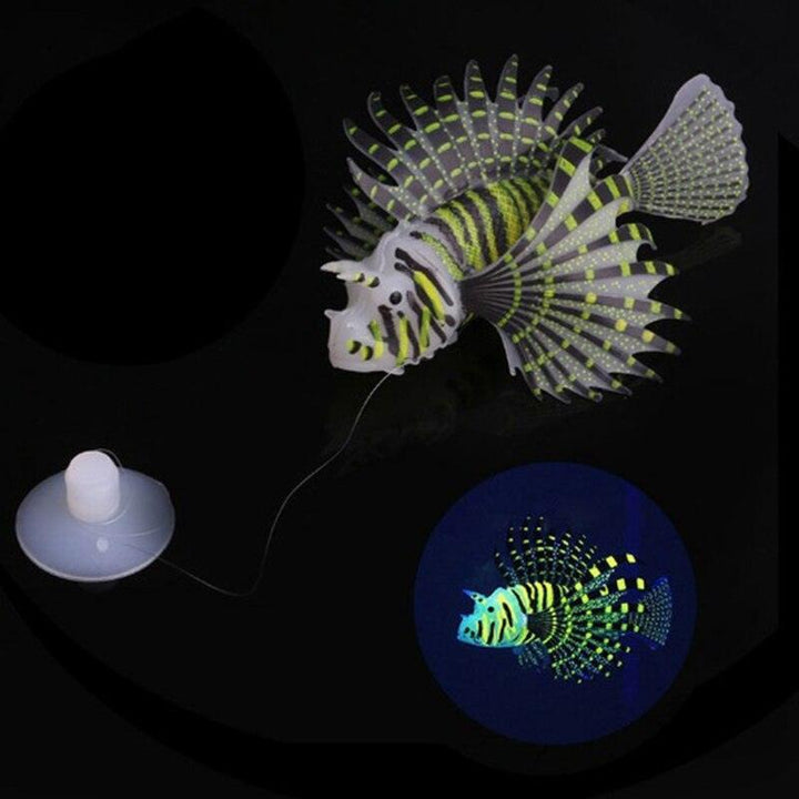 Lisslune | Glow-in-the-Dark Lionfish Aquarium Decoration