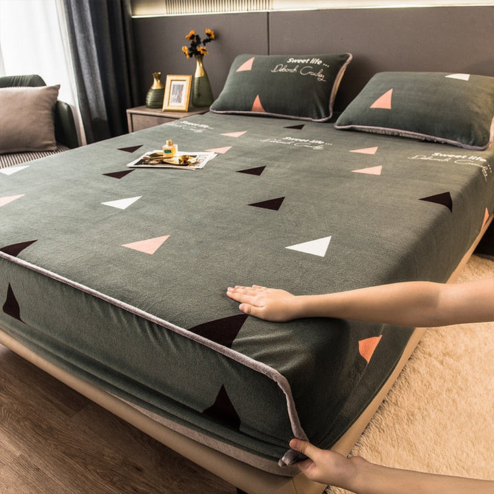 Lisslune | Non-Slip Elastic Thick Soft Mattress Cover