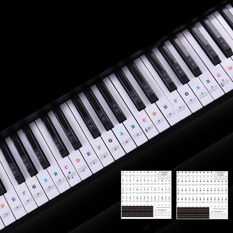 Lisslune | Piano Key Stickers