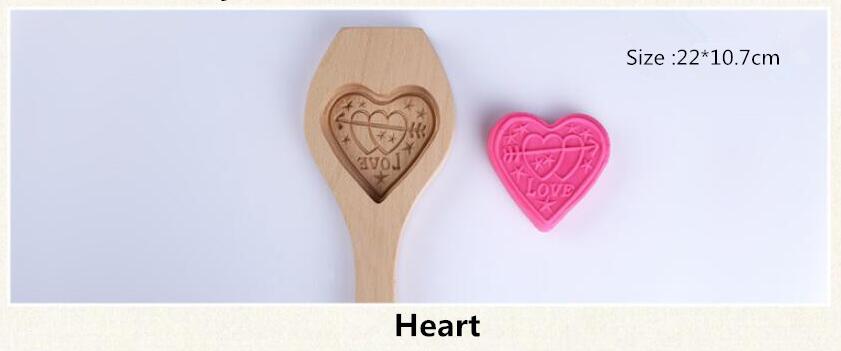 Lisslune | 3D Wooden Baking Decorative Molds