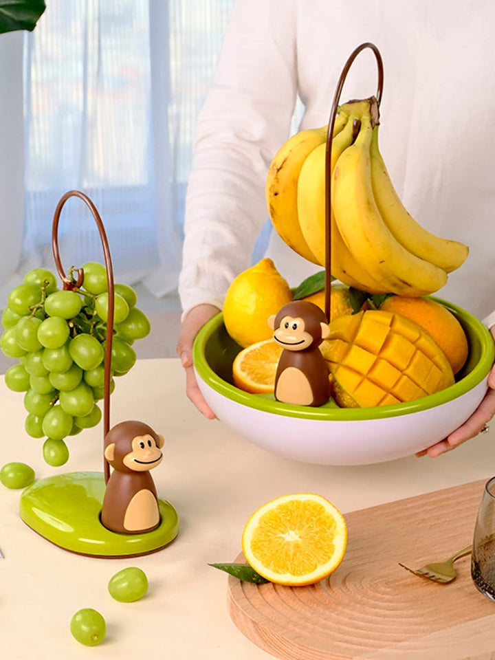Lisslune | Monkey Shape Kitchen Banana Hanger Stand